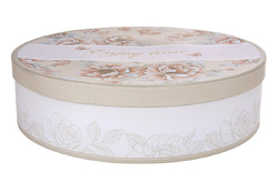 Чайний фарфоровий набір Antique Rose: 6 чашок 250мл, 6 блюдець - 0 