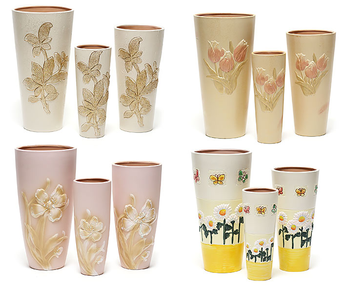 Купити керамічні вази оптом гуртом від виробника Bona Di, 7км Одеса Україна.