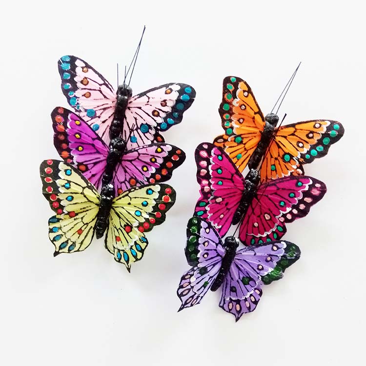 Декоративні метелики оптом фото