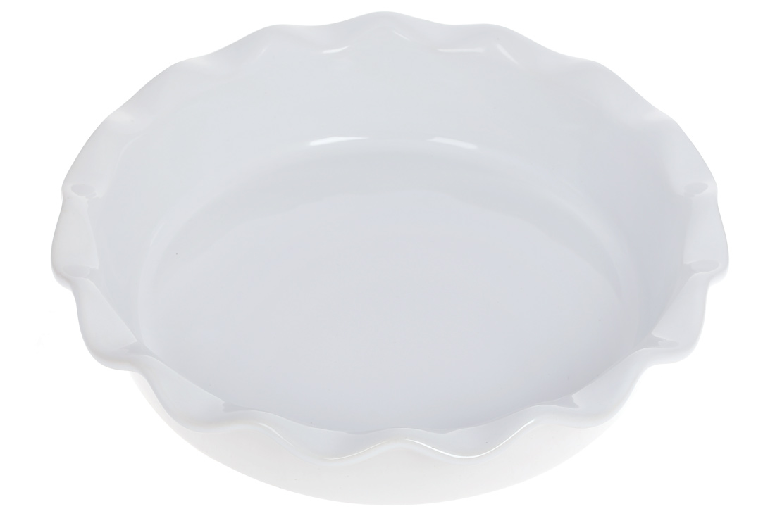 Кругла форма для випічки 26см, колір - білий 319-350 оптом