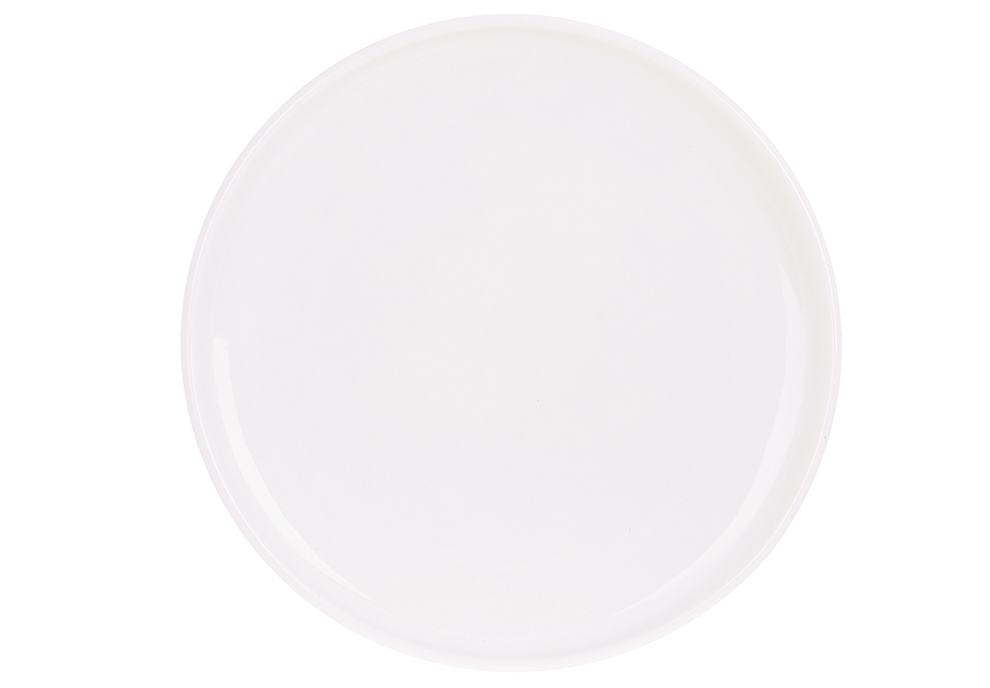 Тарілка порцелянова обідня Belle біла D25см 991-003 оптом