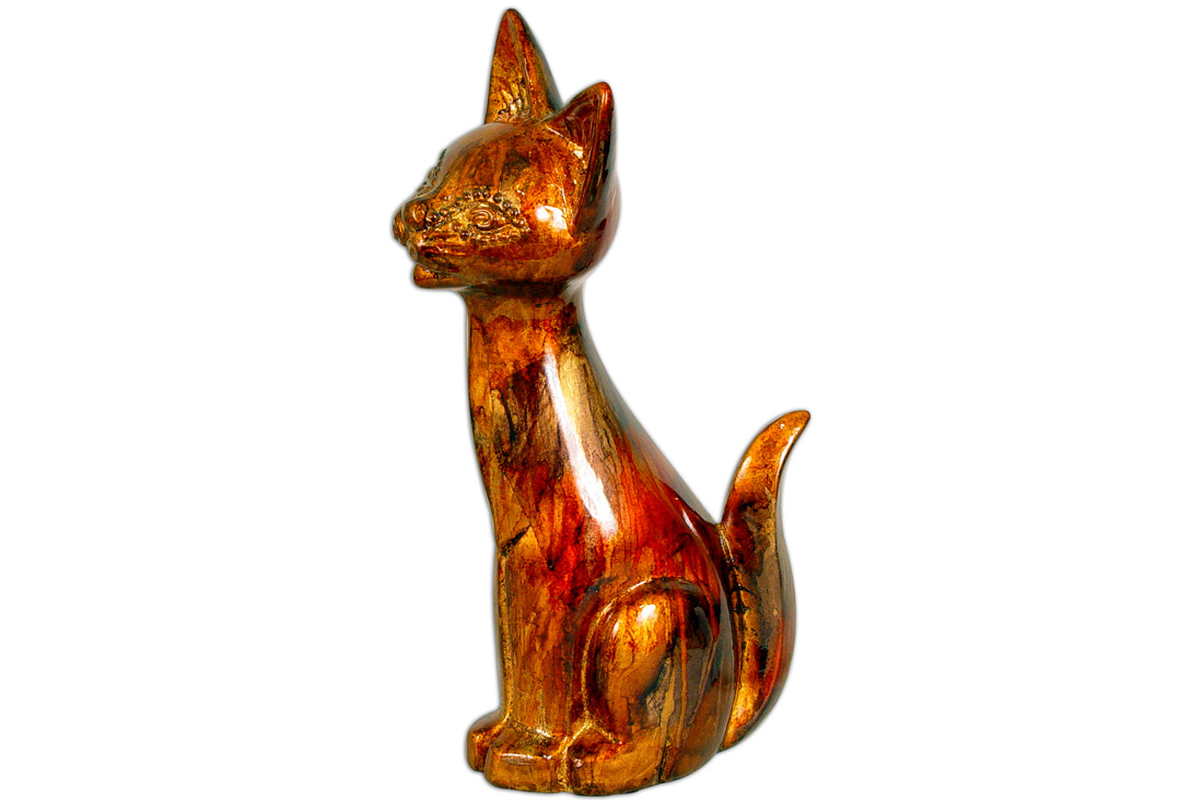 Декоративна статуетка керамічна Кішка, 38см 250-228 оптом