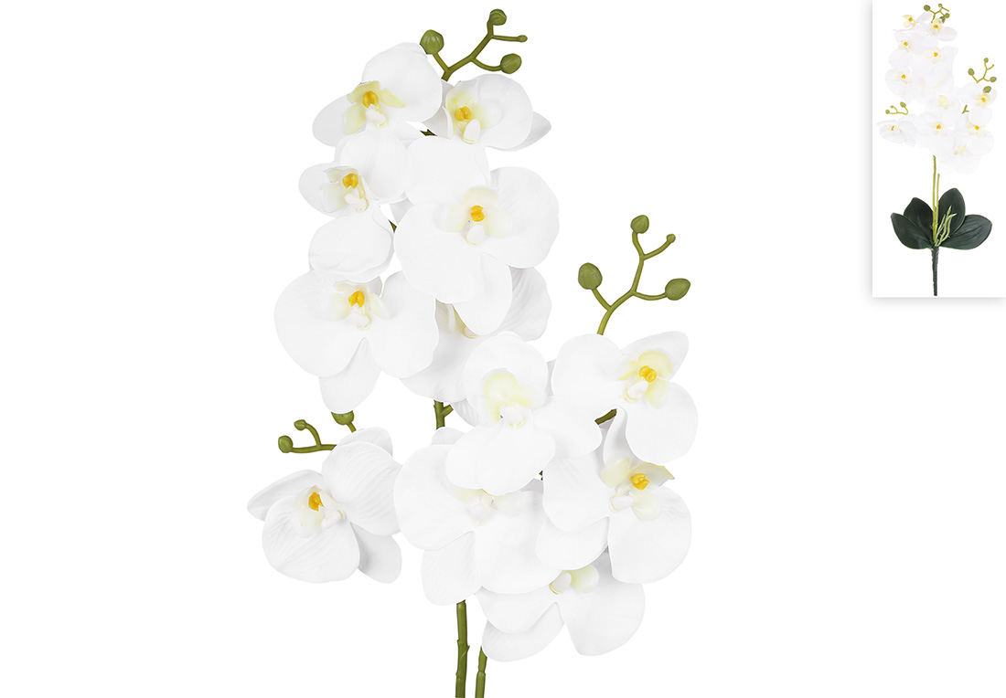Орхідея латексна 50см біла