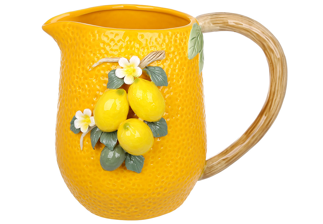 Ваза - глечик порцеляновий Lemon 25.5*19*20.5см 457-355 оптом Ваза - глечик порцеляновий Lemon 25.5*19*20.5см 457-355 оптом