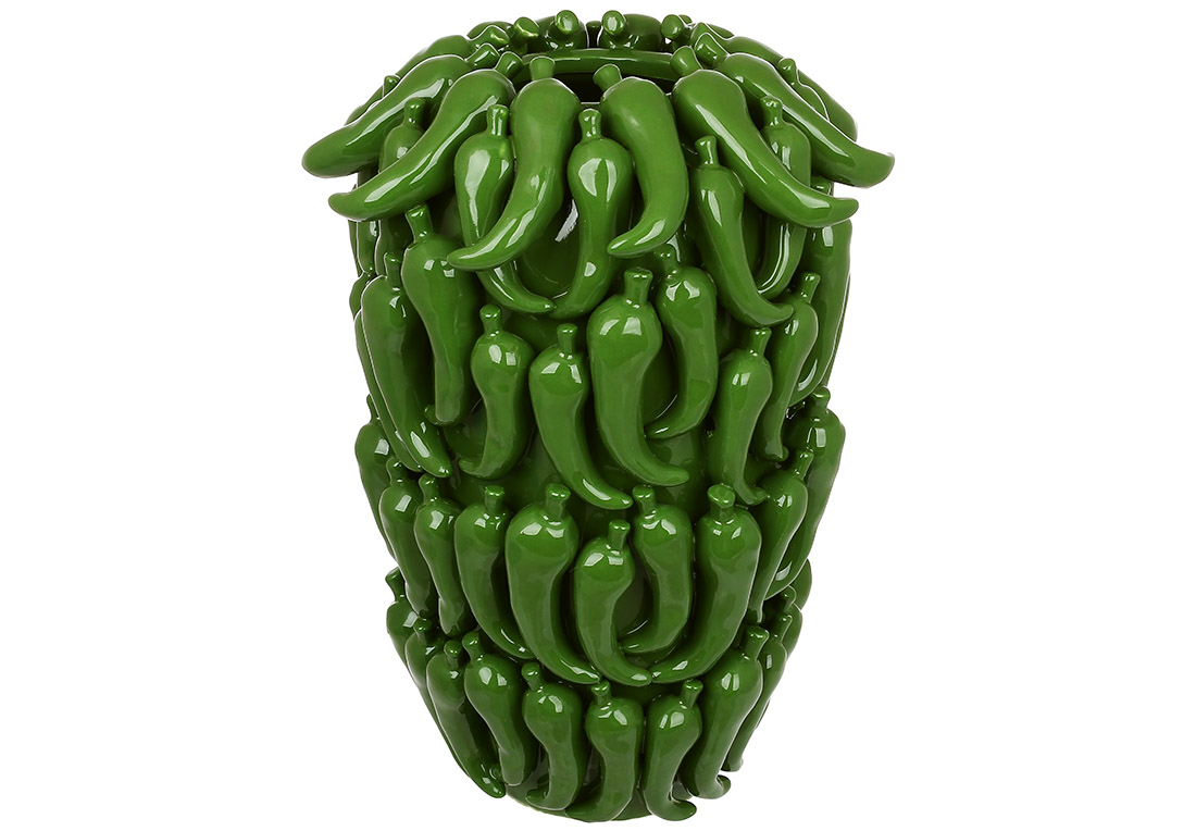 Ваза порцелянова Chili pepper D22*34см 457-370 оптом Ваза порцелянова Chili pepper D22*34см 457-370 оптом